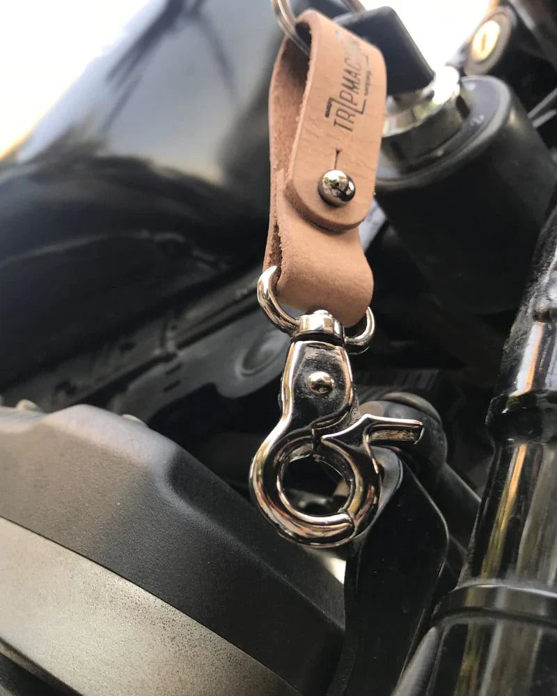 Key Fob With Metallic Black