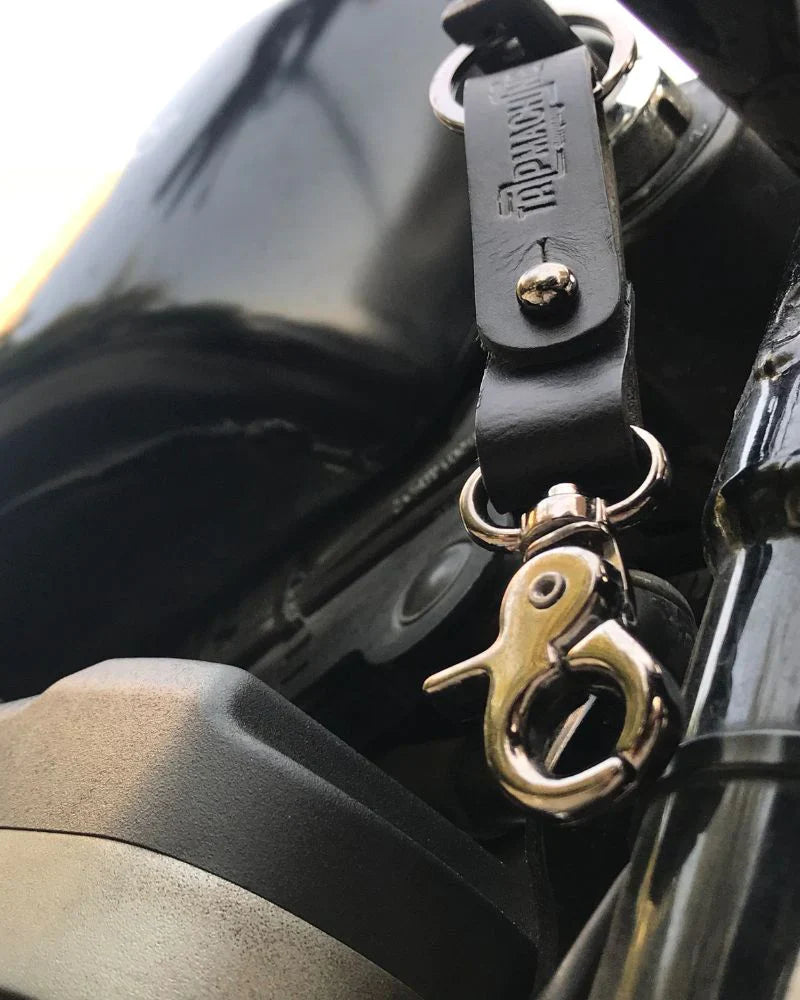 Key Fob With Metallic Black
