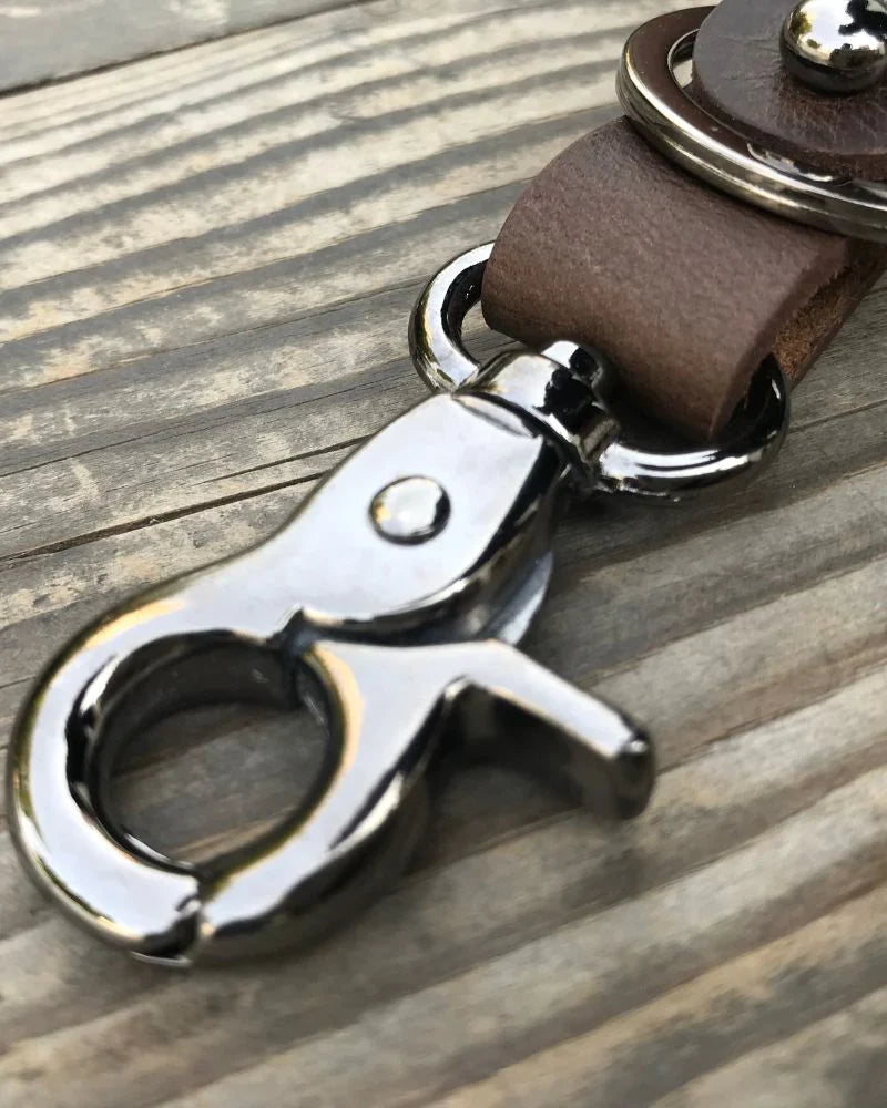 Key Fob With Metallic Black