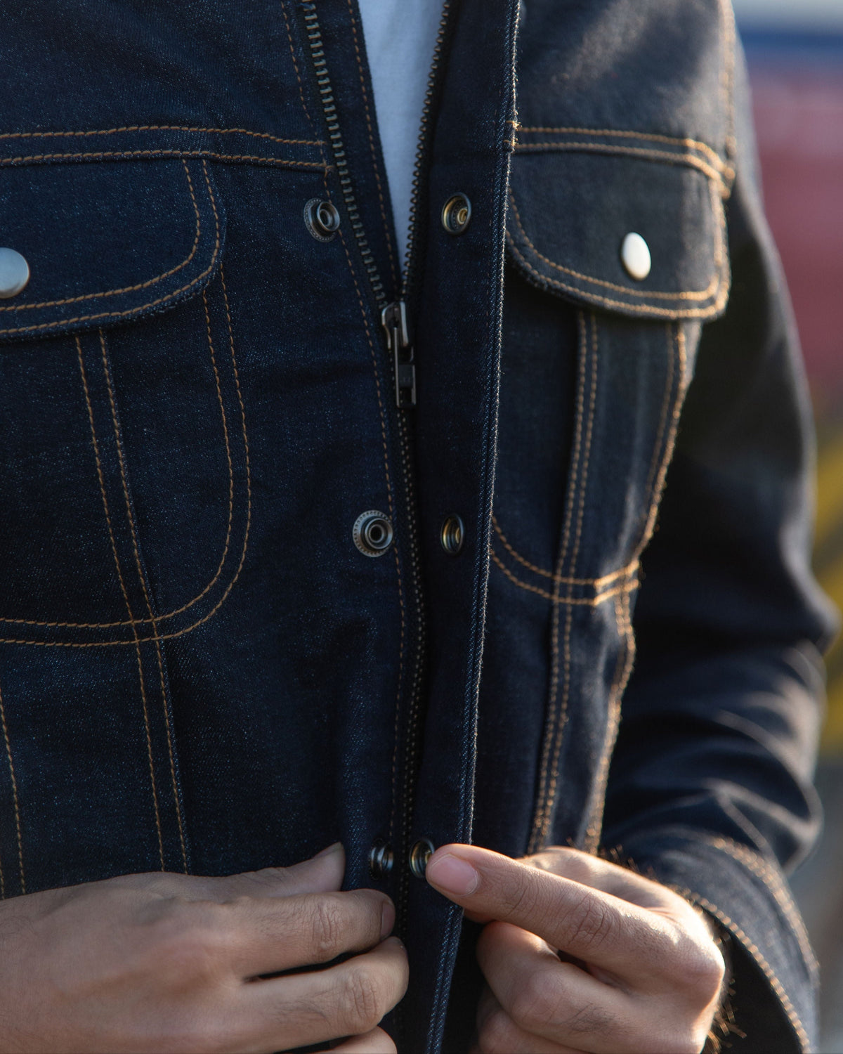 Zero: Denim Riding Jacket