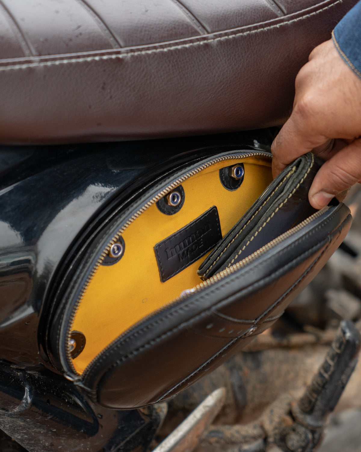 Scrambler Egg: Side Panel Bag For Triumph Scrambler 400X/XC
