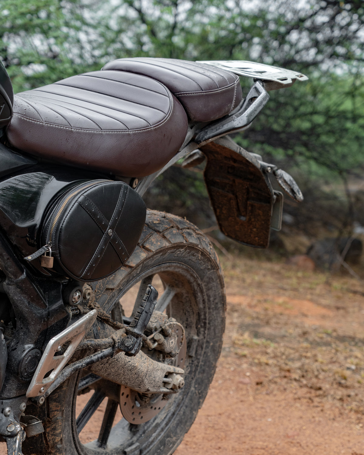 Scrambler Egg: Side Panel Bag For Triumph Scrambler 400X/XC