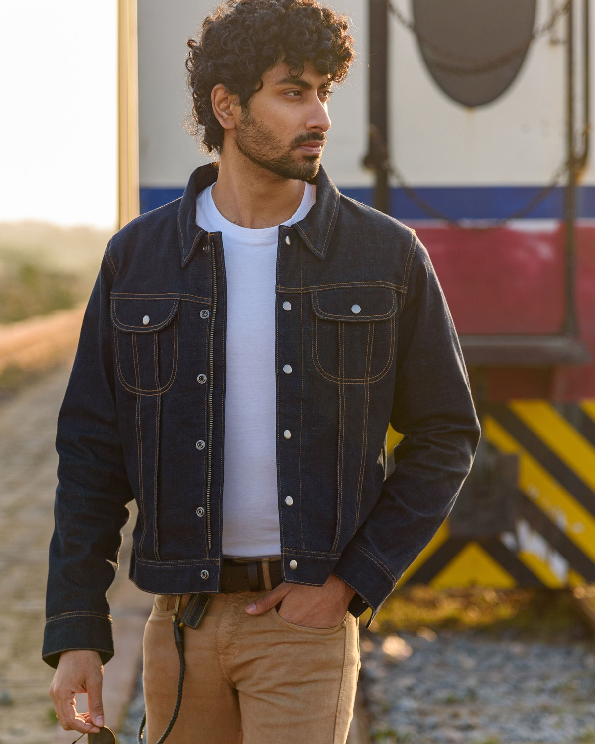 Zero: Denim Riding Jacket