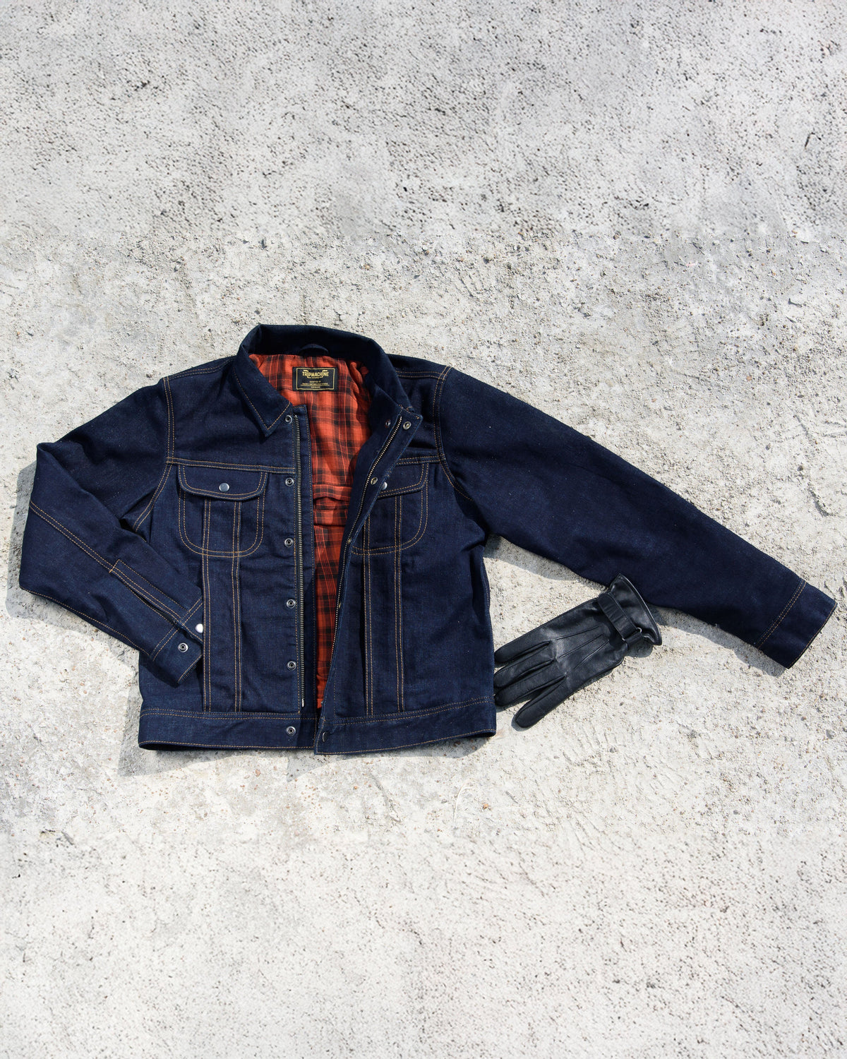 Zero: Denim Riding Jacket Personalised