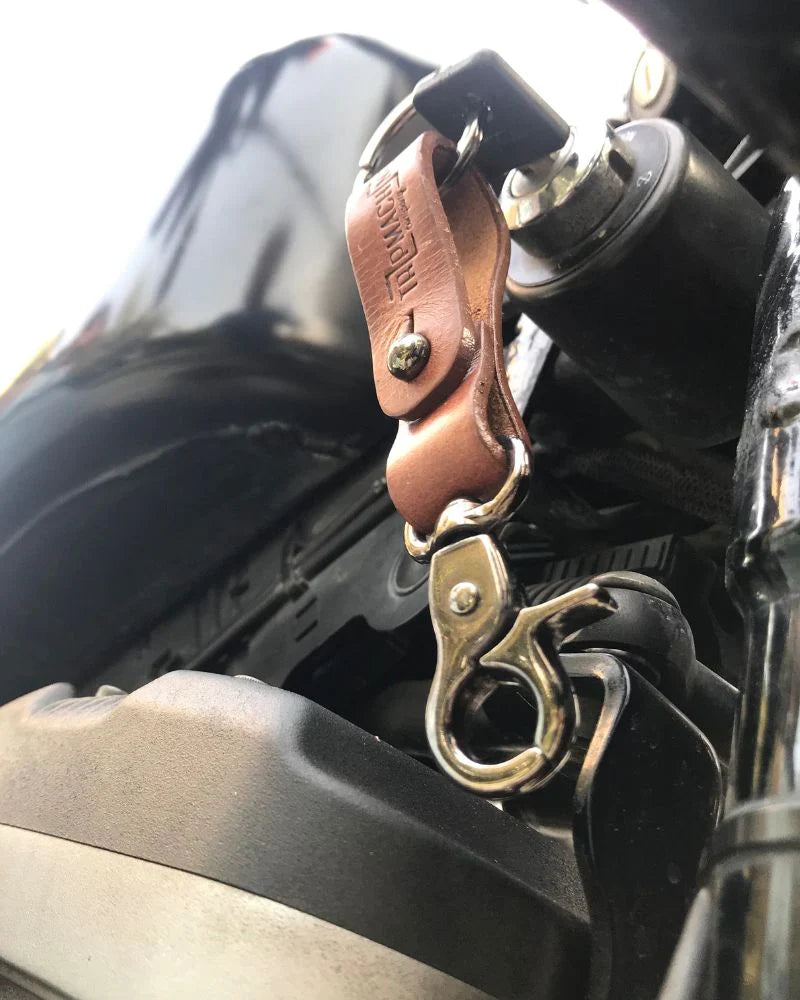 Key Fob With Metallic Black