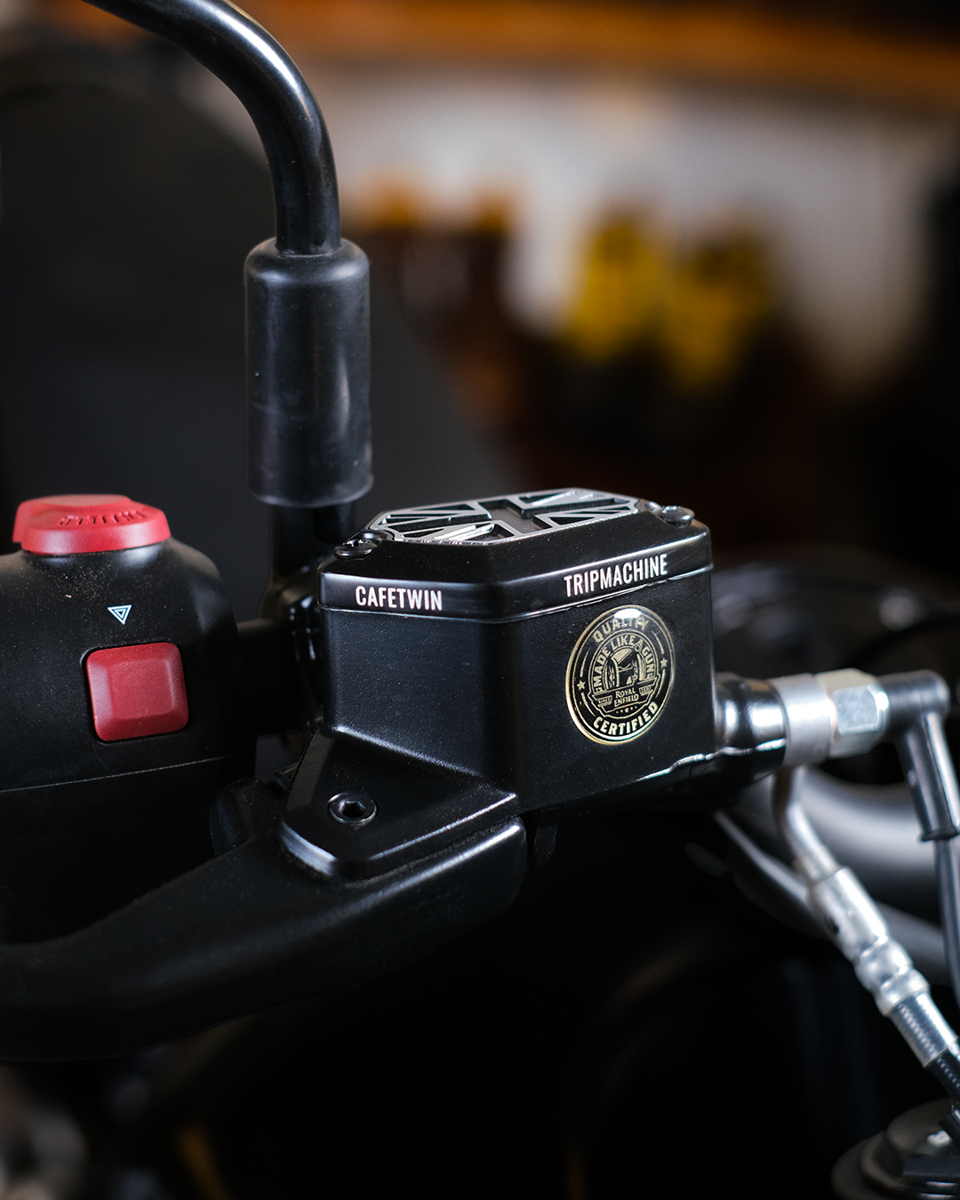 Brake Oil Reservoir Cap Crafted to Fit Himalayan & Guerrilla 450