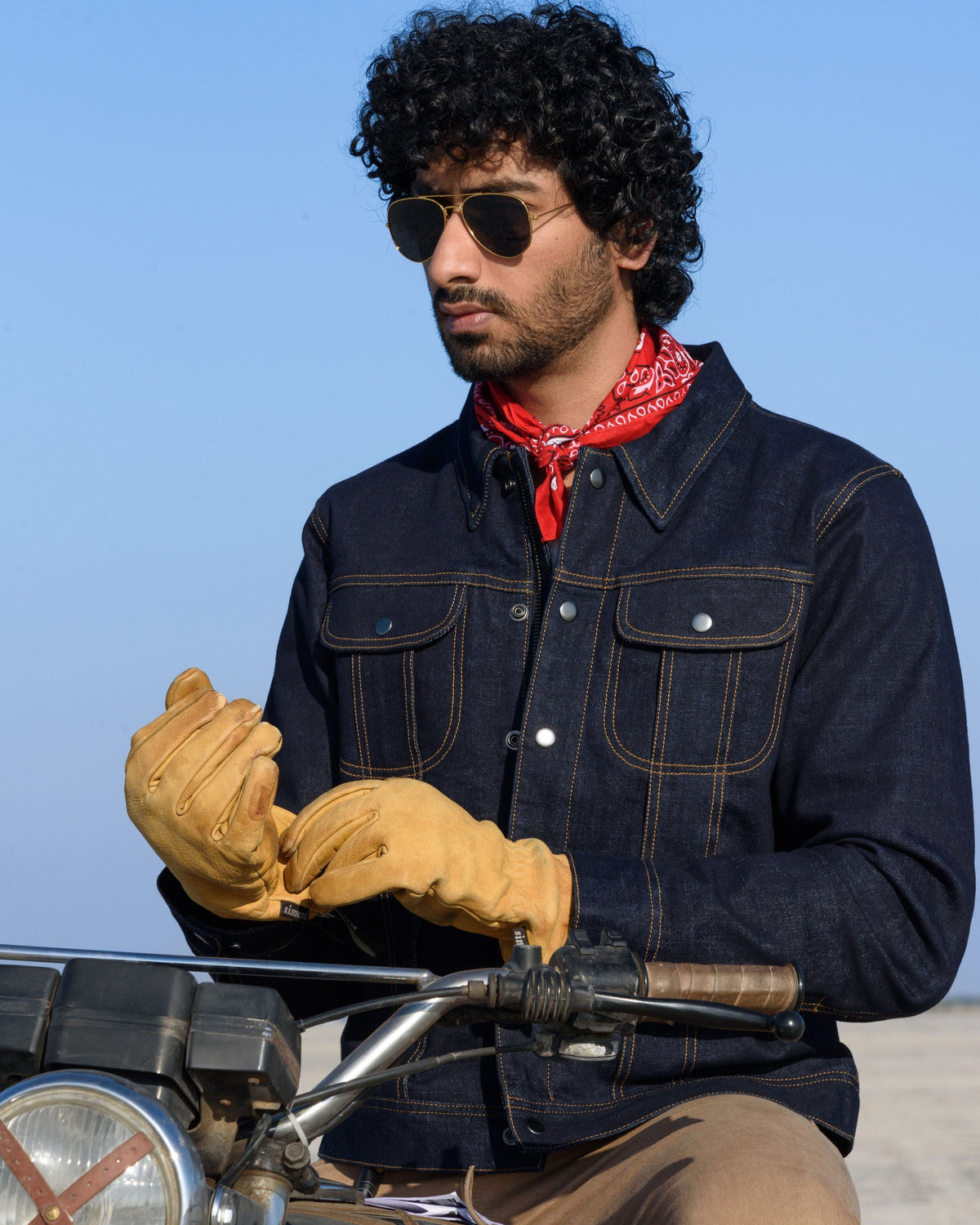 Zero: Denim Riding Jacket