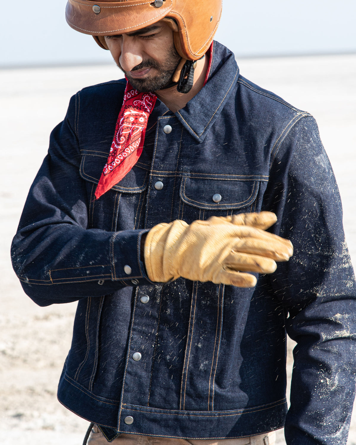 Zero: Denim Riding Jacket Personalised