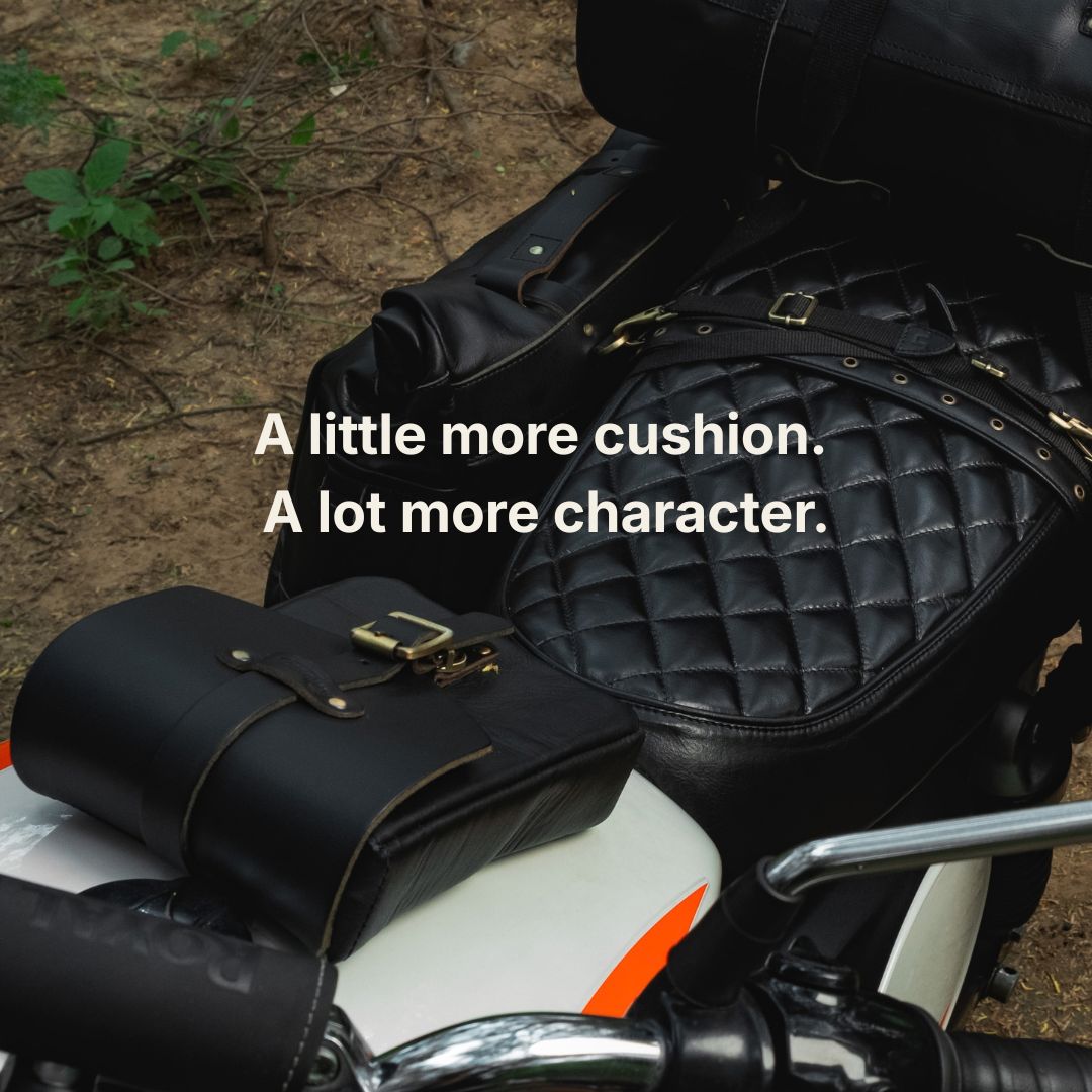 Kožený potah sedla pro Royal Enfield Interceptor 650